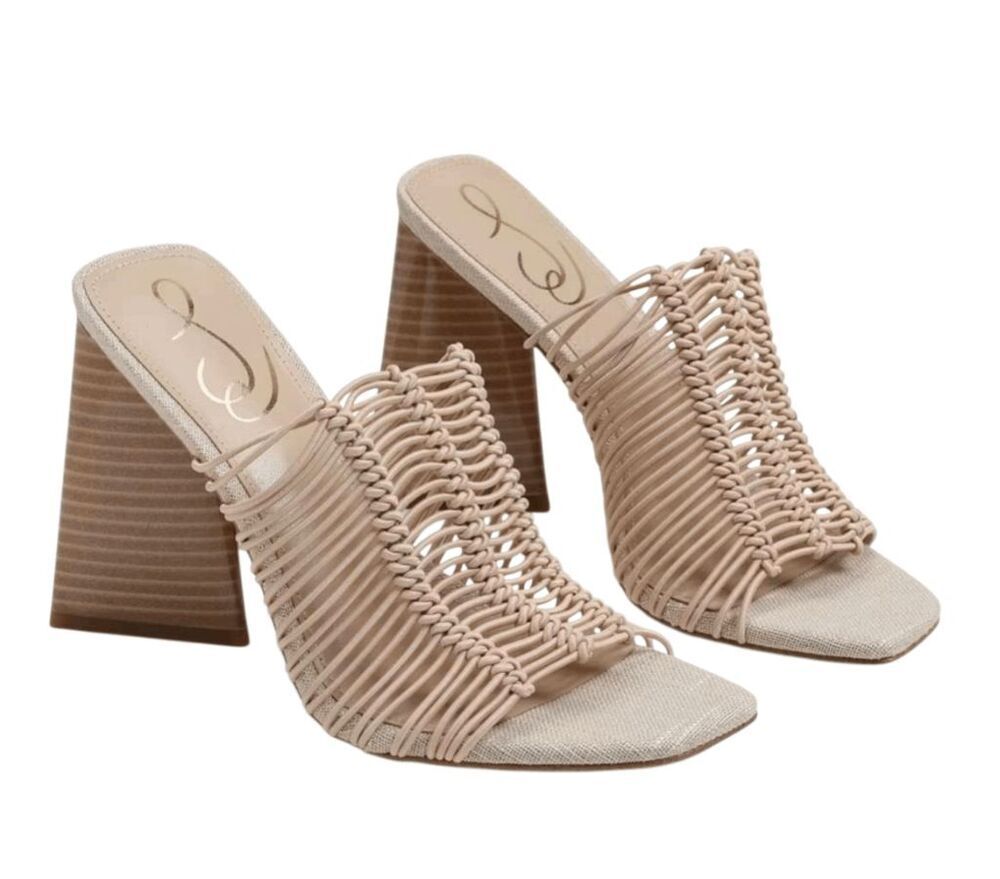 NWOB SAM EDELMAN Laurette Block Heel Mule Size 6.5M